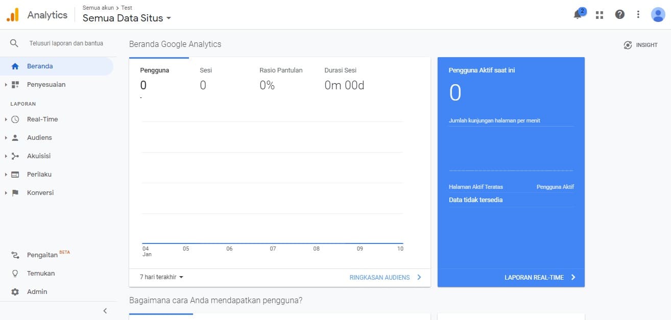google analytics versi lama