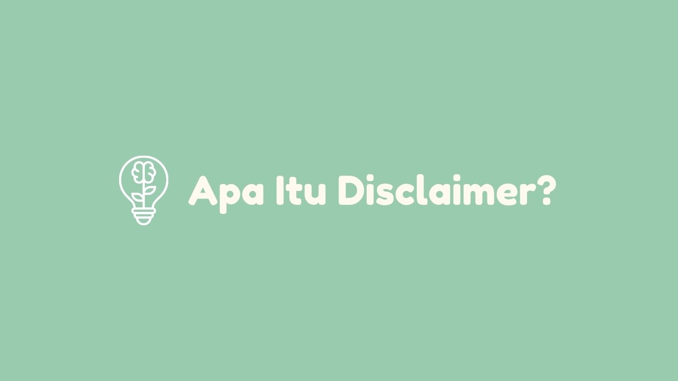 apa itu disclaimer?