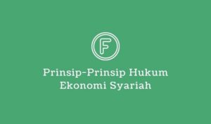 prinsip hukum ekonomi syariah