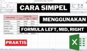 rumus formula left right mid
